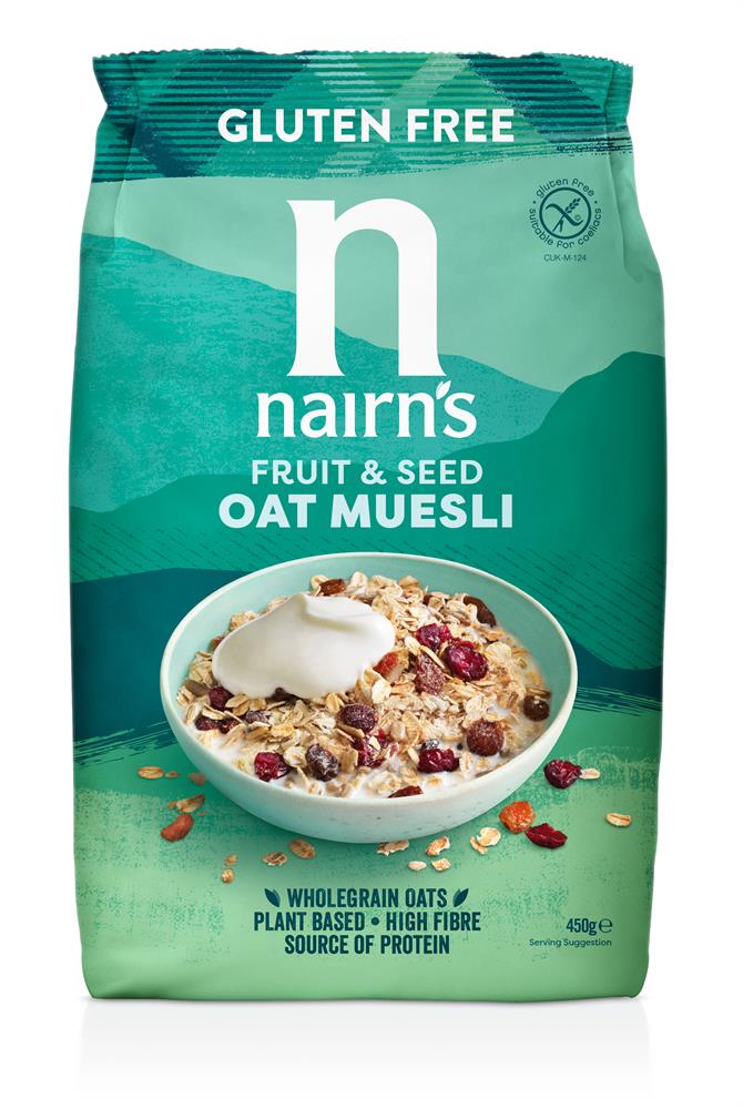 Gluten Free Fruit and Seed Oat Muesli 450g