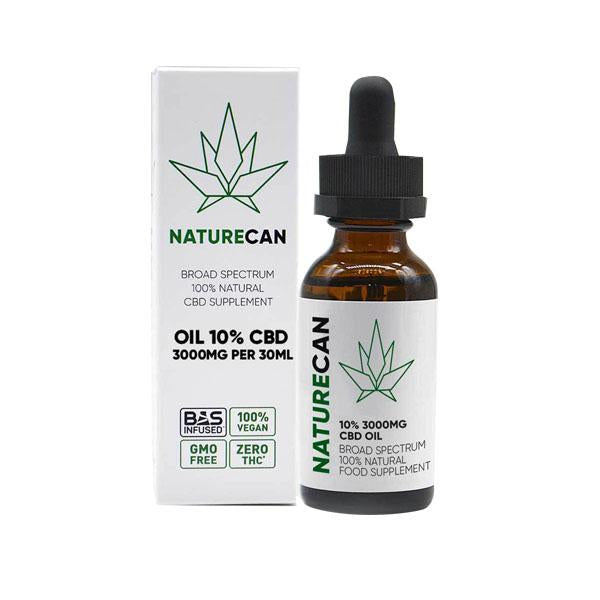 Naturecan CBD Broad Spectrum 100% Natural Oil 30ml