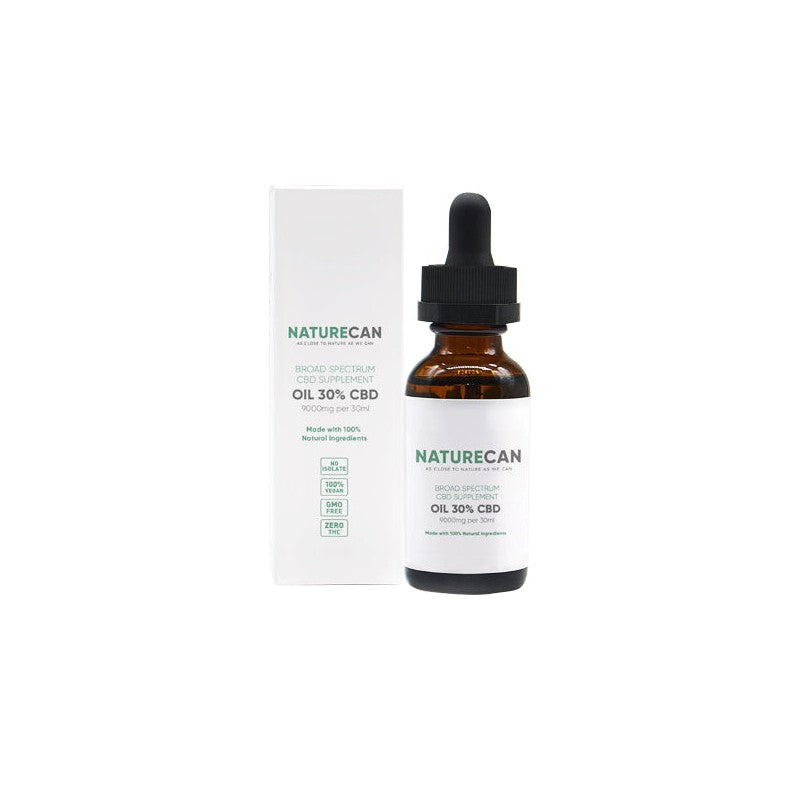 Naturecan 30% 9000mg CBD Broad Spectrum MCT Oil 30ml