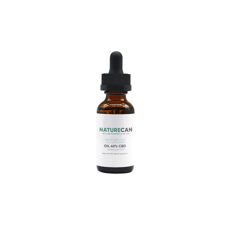 Naturecan 40% 12000mg CBD Broad Spectrum MCT Oil 30ml