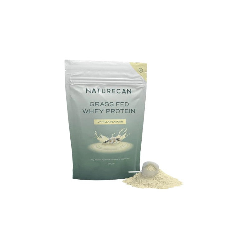 Naturecan Grass Fed Whey Vanilla Protein Isolate - 500g