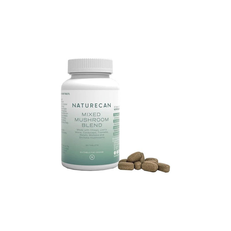 Naturecan Mixed Mushroom Blend Tablets - 90 Tabs