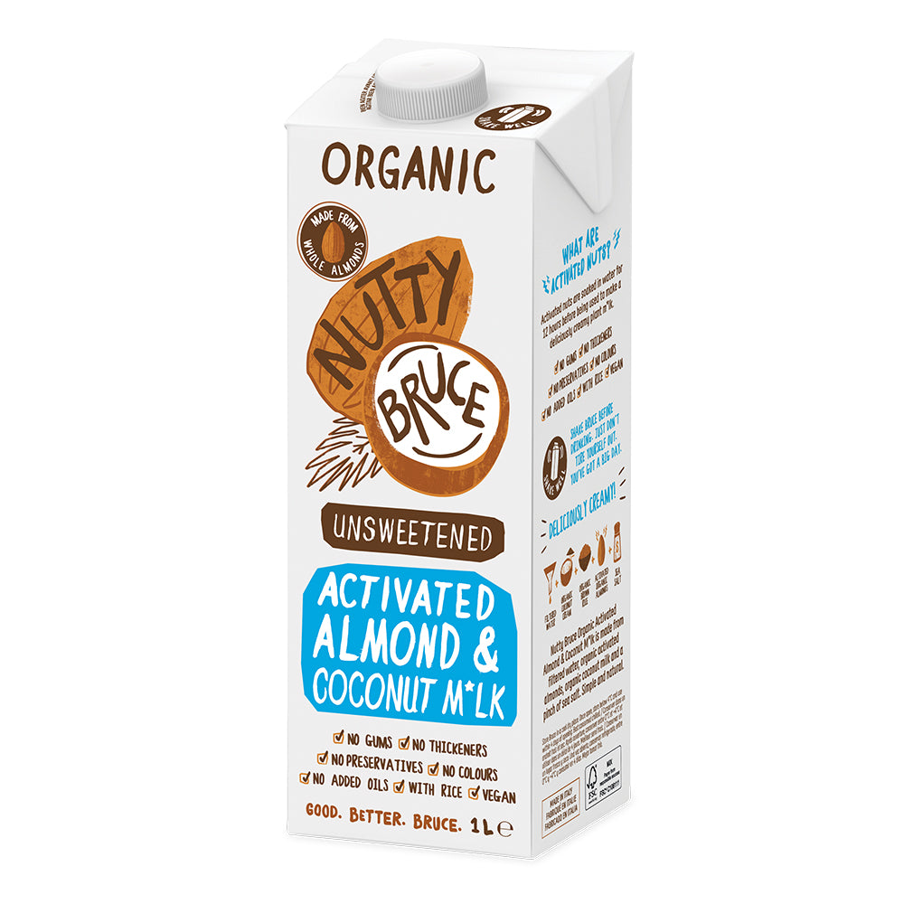 Nutty Bruce Activated Almond & Coconut Milk 1L