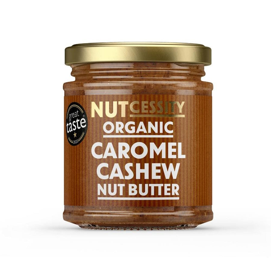 Organic Vegan Caromel Cashew Nut Butter 170g [Peanut-Free]