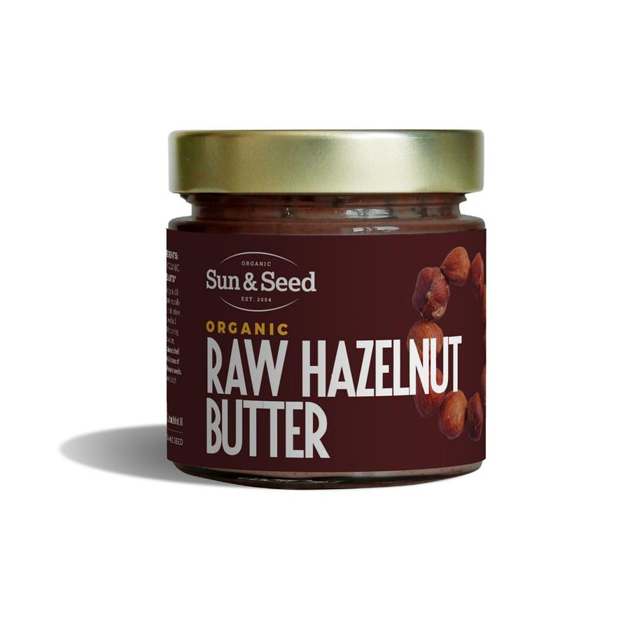 Sun and Seed Organic Raw Hazelnut Butter 200g