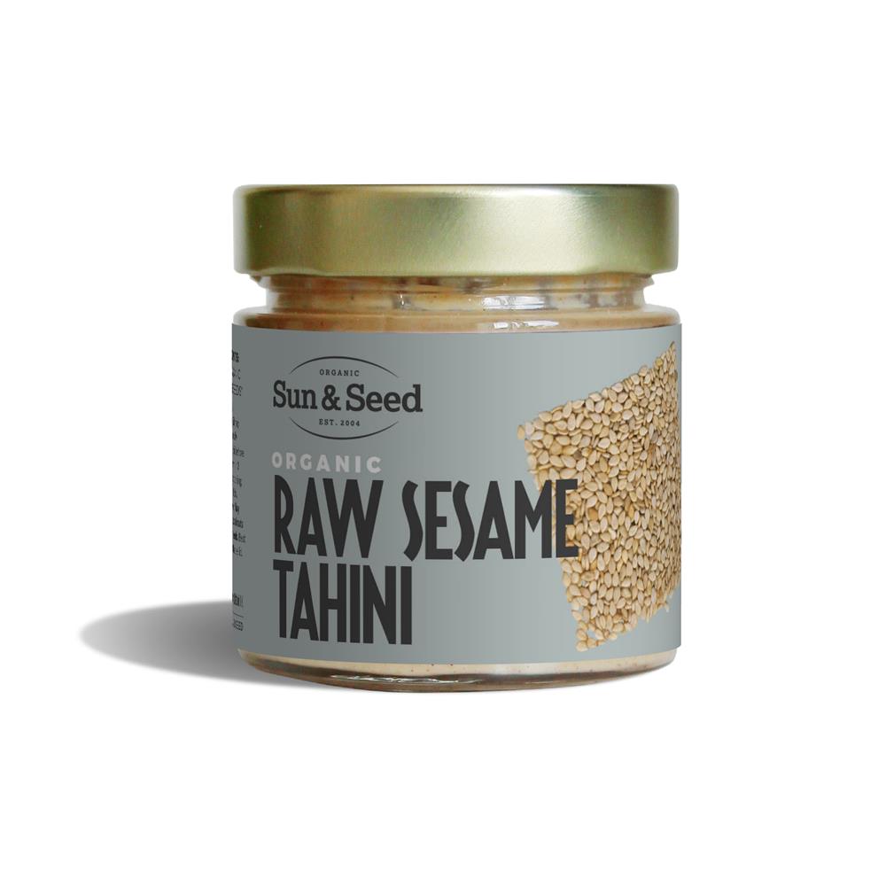 Sun and Seed Organic Raw White Sesame Tahini 200g