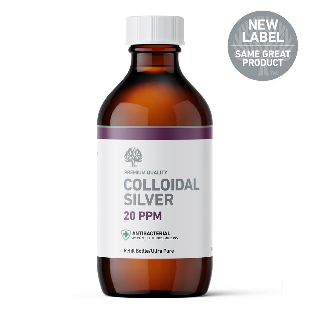 20ppm Enhanced Colloidal Silver 300ml - pH 9.0