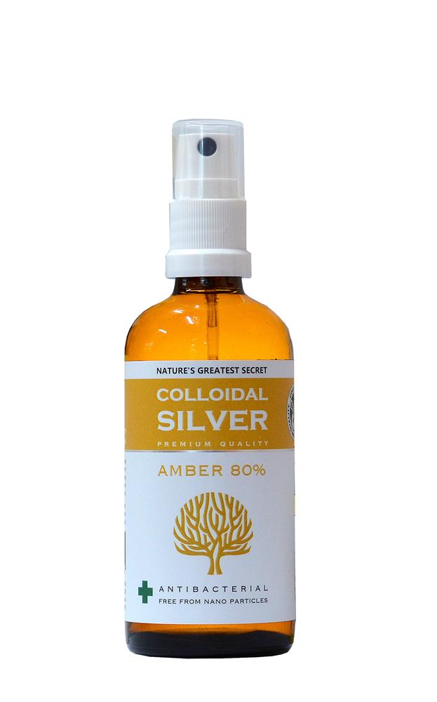 Amber Colloidal Silver Spray 100ml