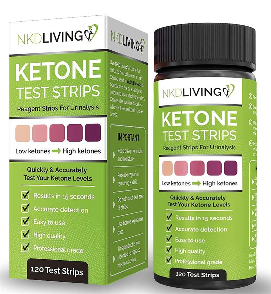 Ketone Test Strips - 120 Strips