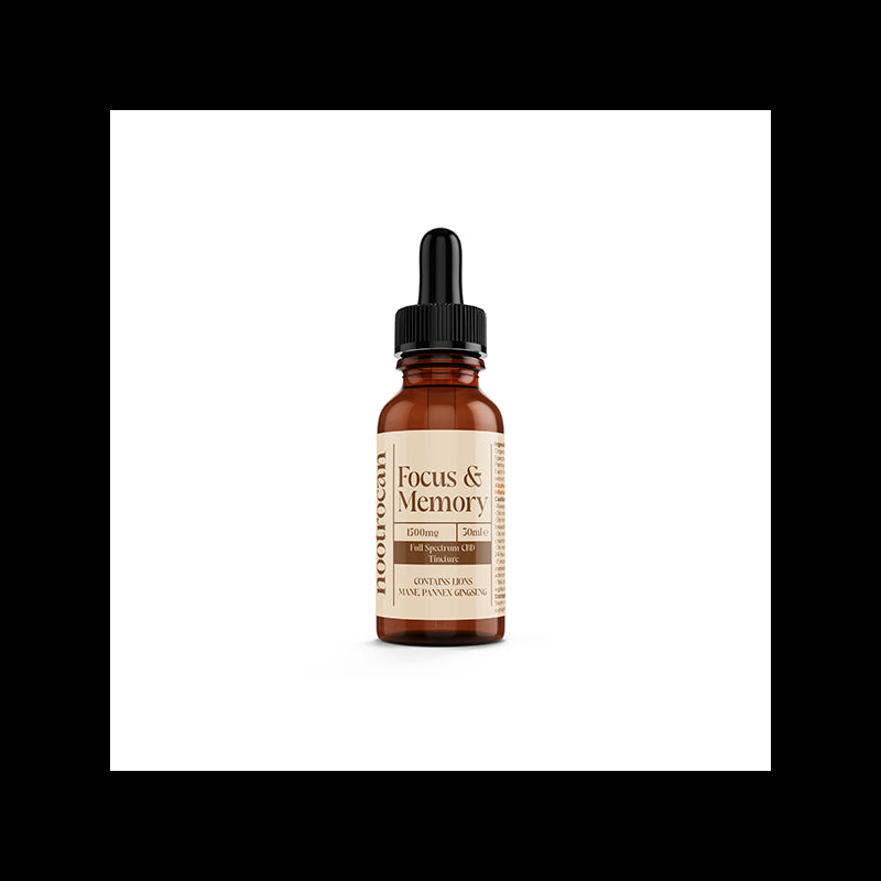 Nootrocan 1500mg 5% Full-Spectrum CBD Nootropic Tincture - 30ml