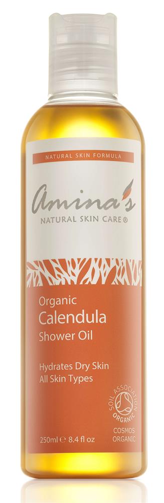 Organic Calendula Shower Oil for Normal to Dry Skin 250ml