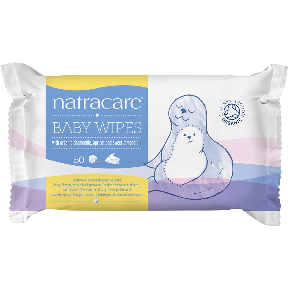 Organic Baby Wipes x 50