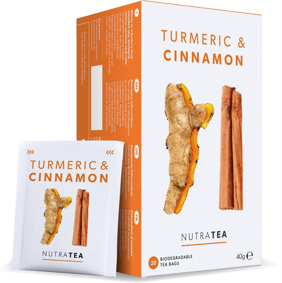 NutraTea Turmeric & Cinnamon - 20 Tea Bags