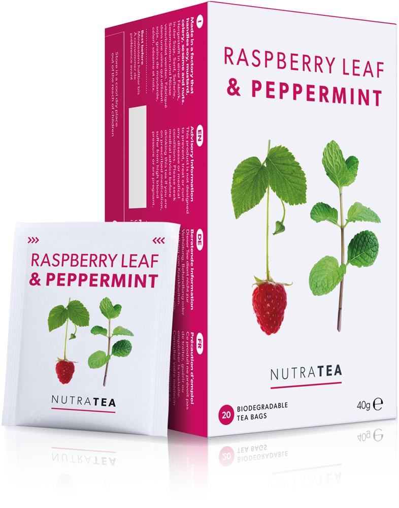 Nutra Raspberry Leaf & Peppermint - 20 Herbal Tea Bags