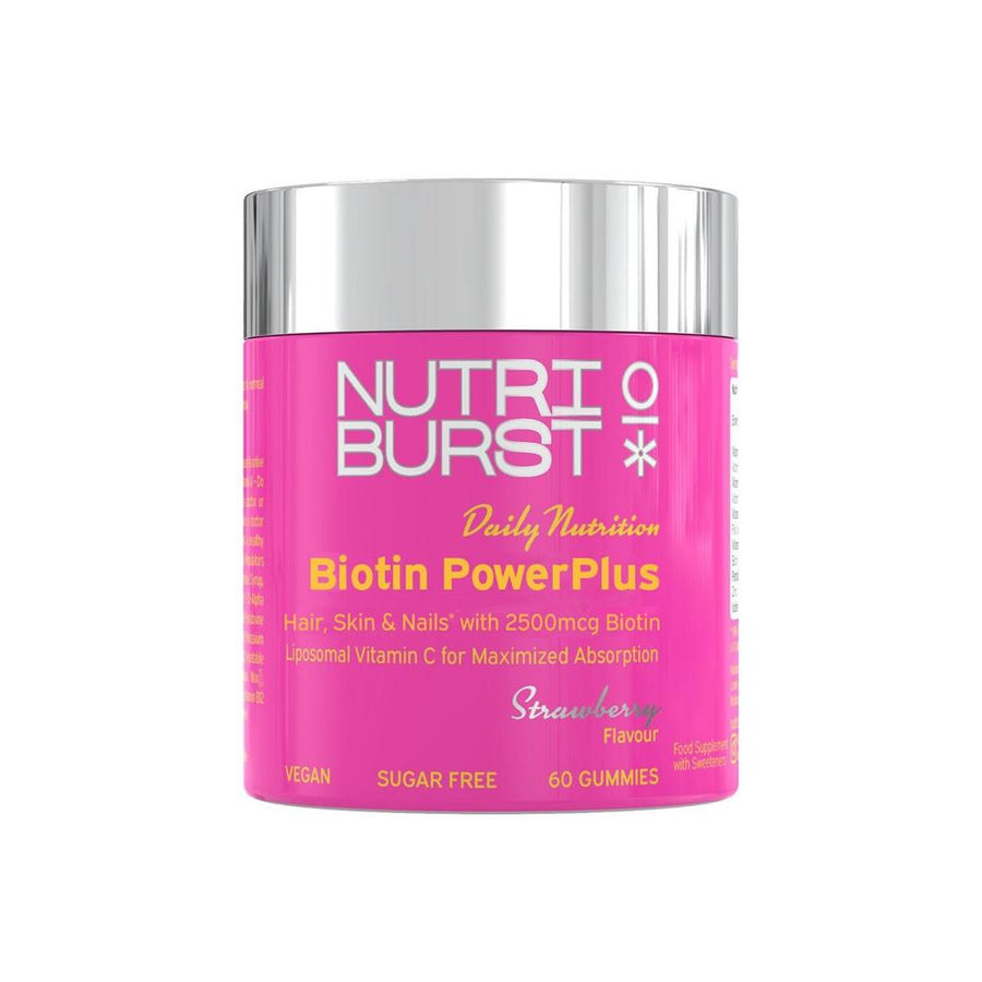 Biotin PowerPlus 2500mcg 
Vegan Sugar-Free 60 Gummies