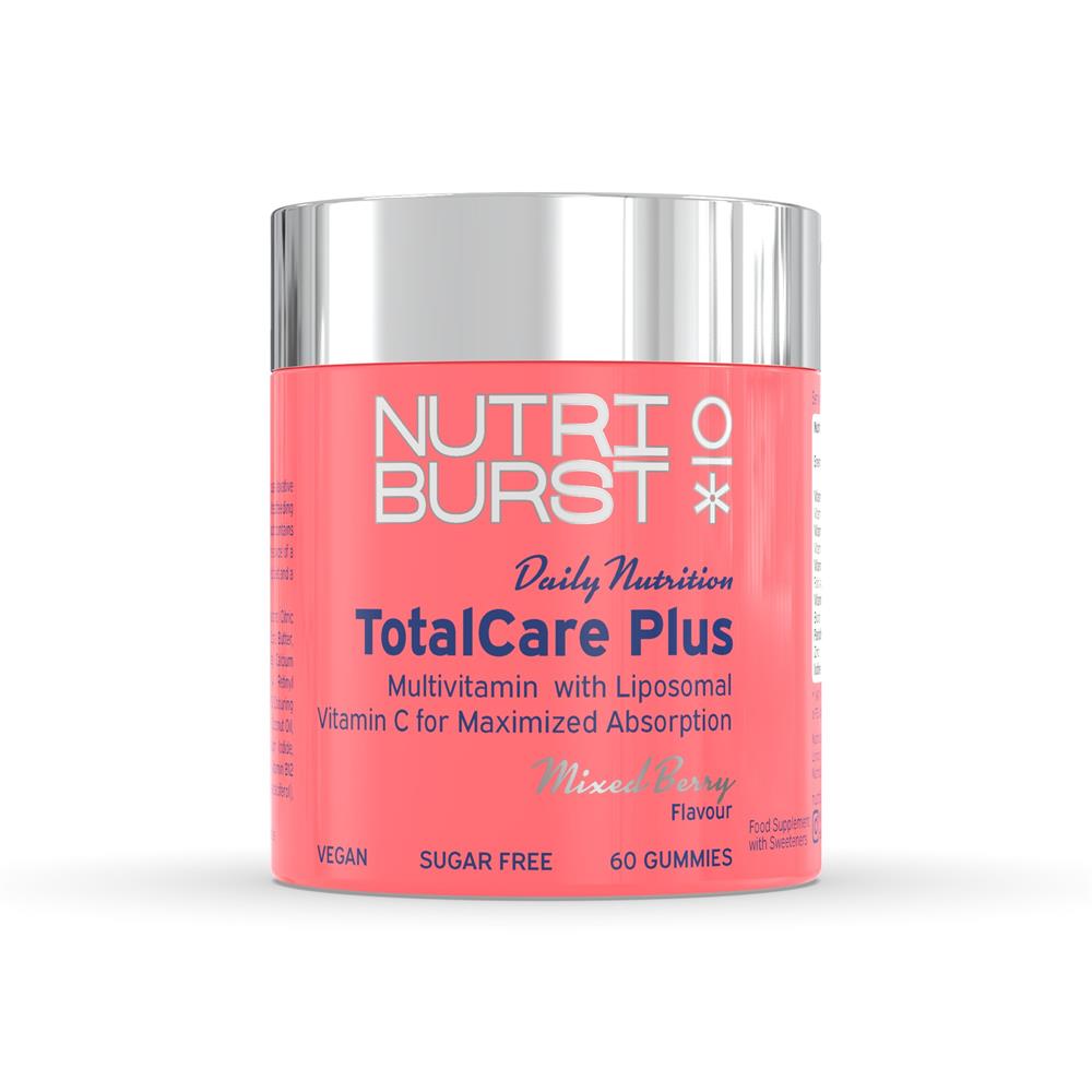 TotalCare Plus Multivitamin
Vegan Sugar Free 60 Gummies