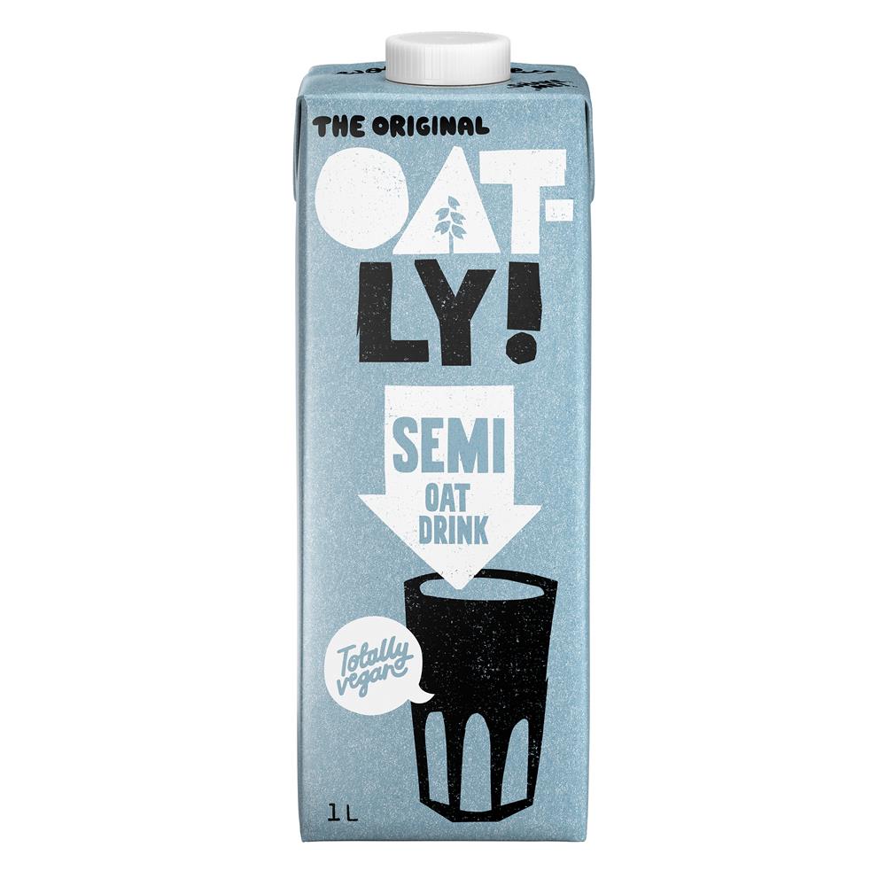 Oatly Oat Drink Semi 1L