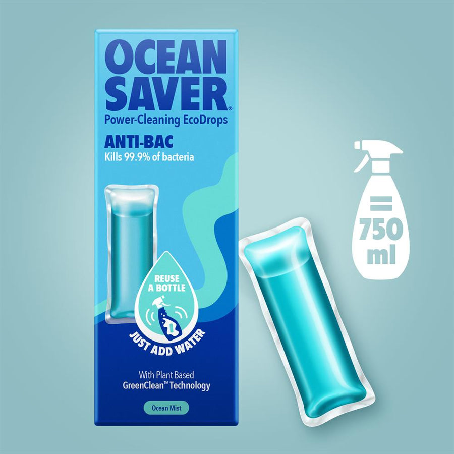 OceanSaver EcoDrop Refill - Anti-Bacterial Sanitiser - 10ML