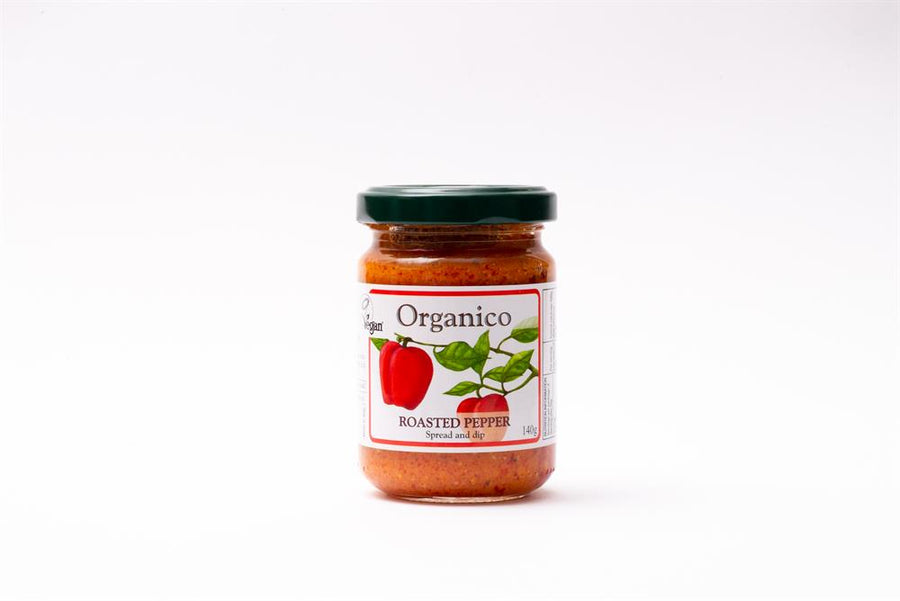 Organic Roasted Red Pepper Spread 140g