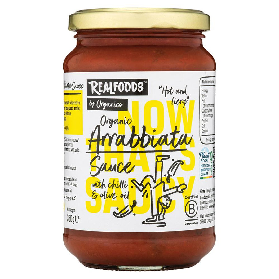 Organic Arrabbiata Sauce 350g