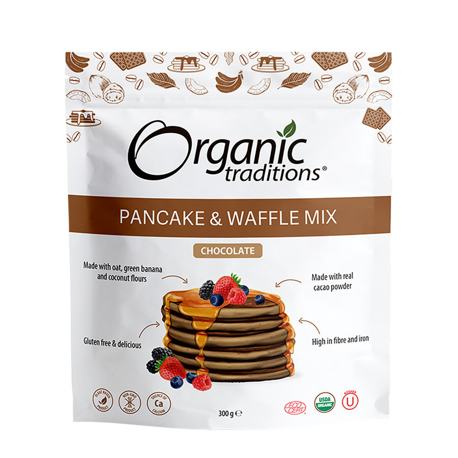 Organic Pancake & Waffle Mix Chocolate 300g