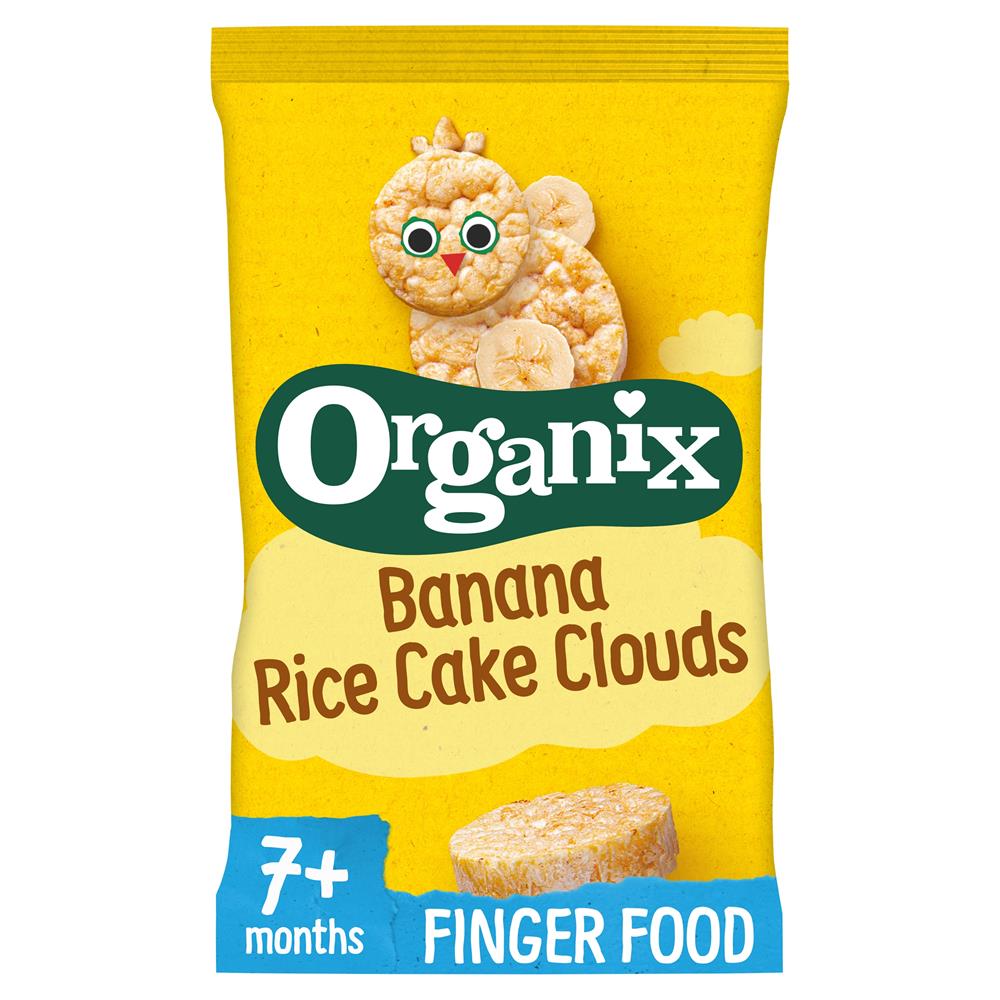 Organic Banana Rice Cake Clouds 40g