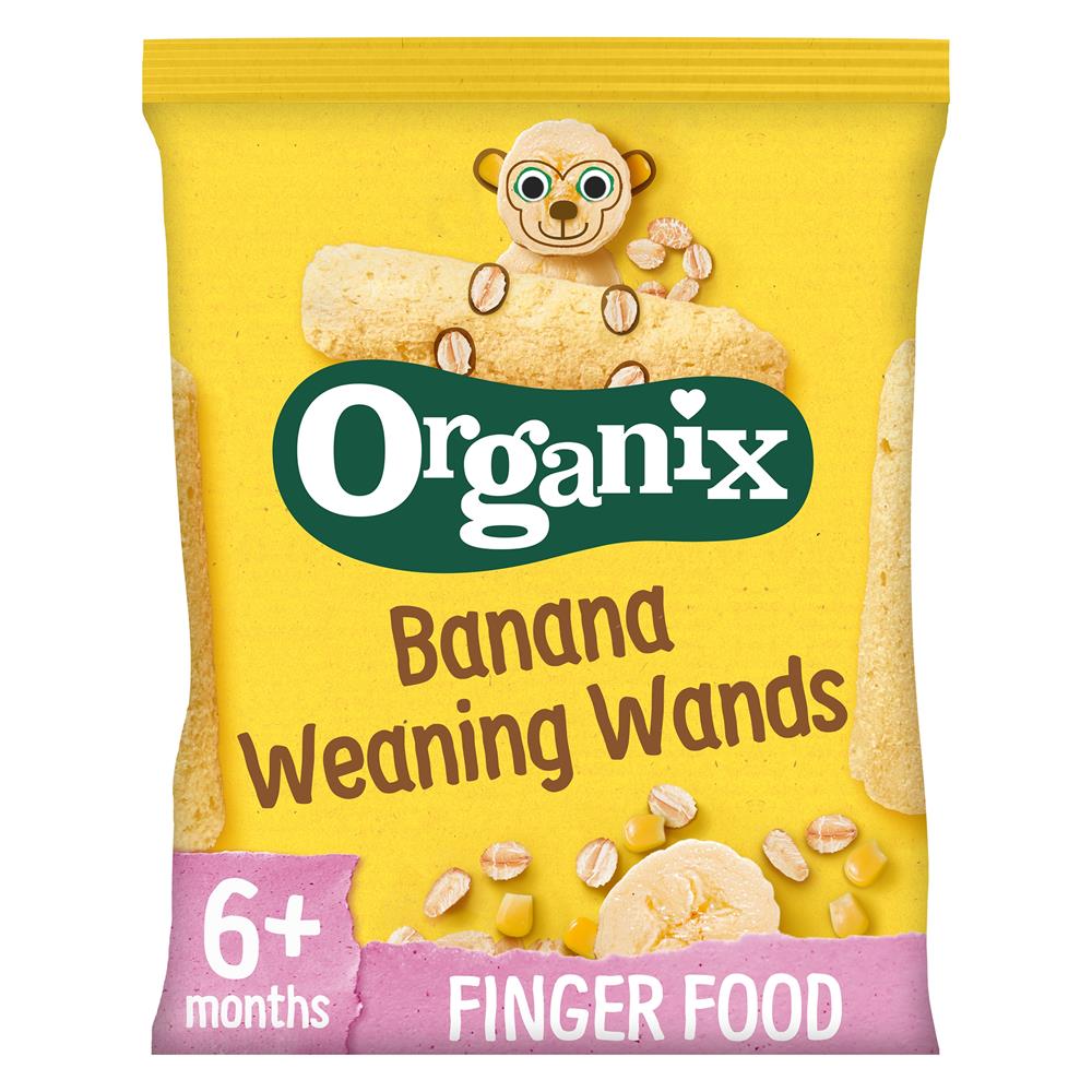 Organix Banana Weaning Wands 25g