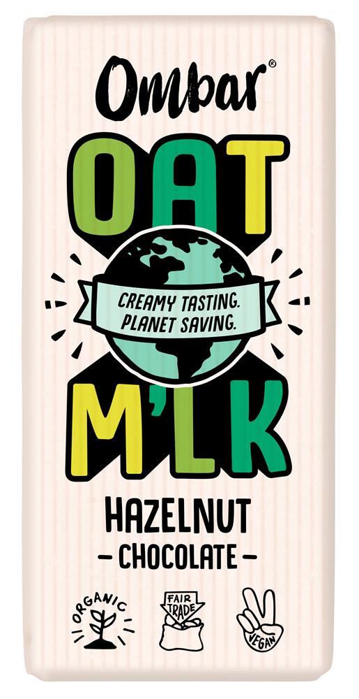 Oat M'lk Hazelnut Chocolate Bar 70g