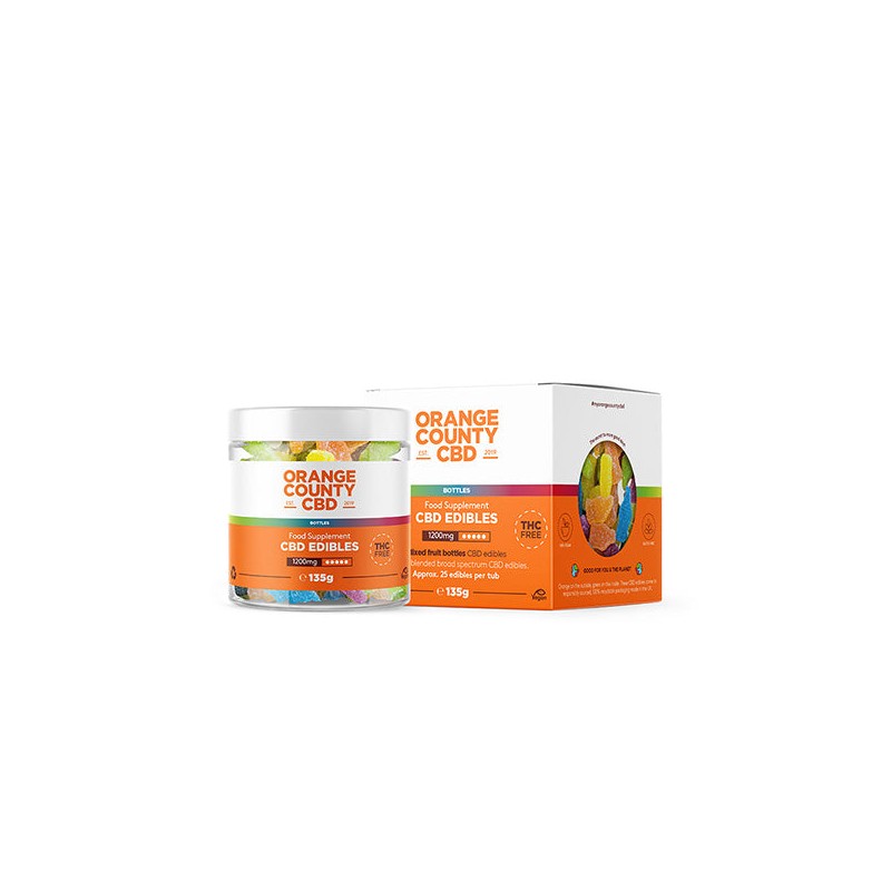 Orange County CBD 1200mg Gummies - Small Pack