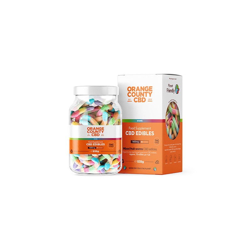 Orange County CBD 1600mg Gummies - Large Pack