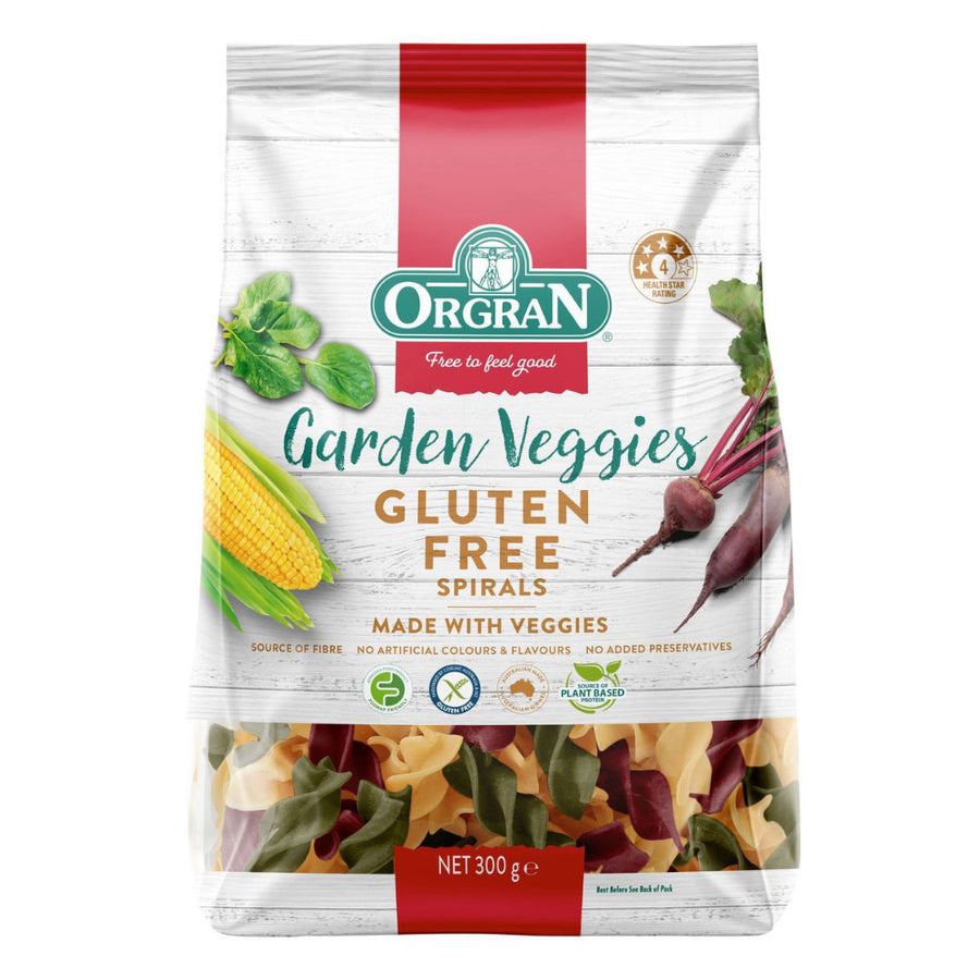 Orgran Garden Veggies Spirals 350g