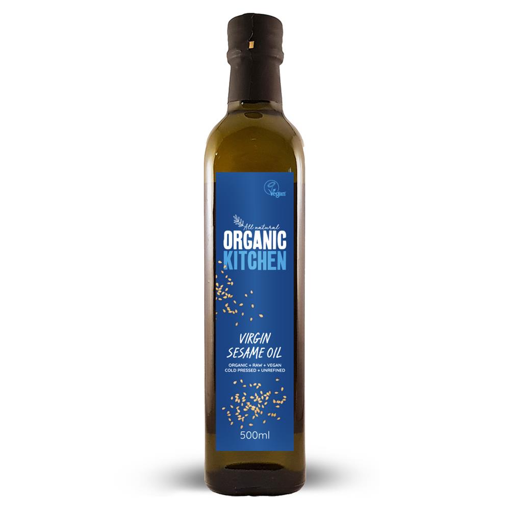 Organic Virgin Sesame Oil 500ml