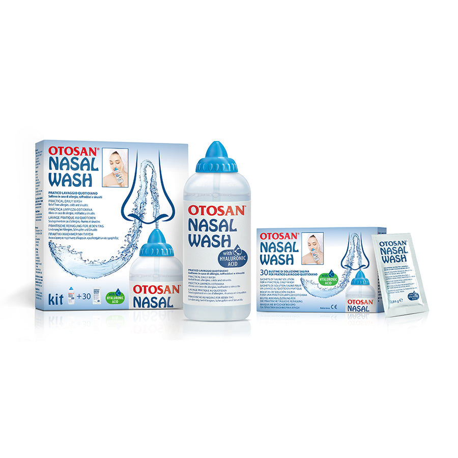 Otosan Nasal Wash KIT (Bottle and wash sachets)