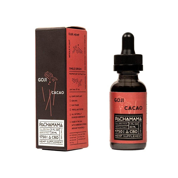 PACHAMAMA Tincture CBD Goji Cacao 30ml