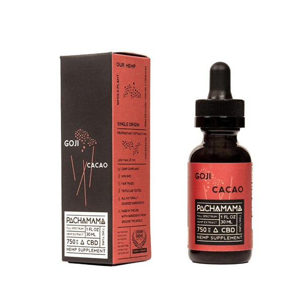 PACHAMAMA Tincture CBD Goji Cacao 30ml