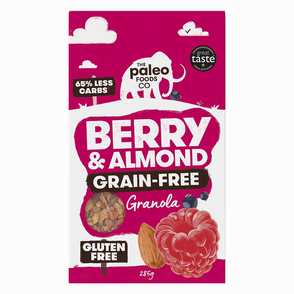 Berry & Almond Grain- Free Granola 285g