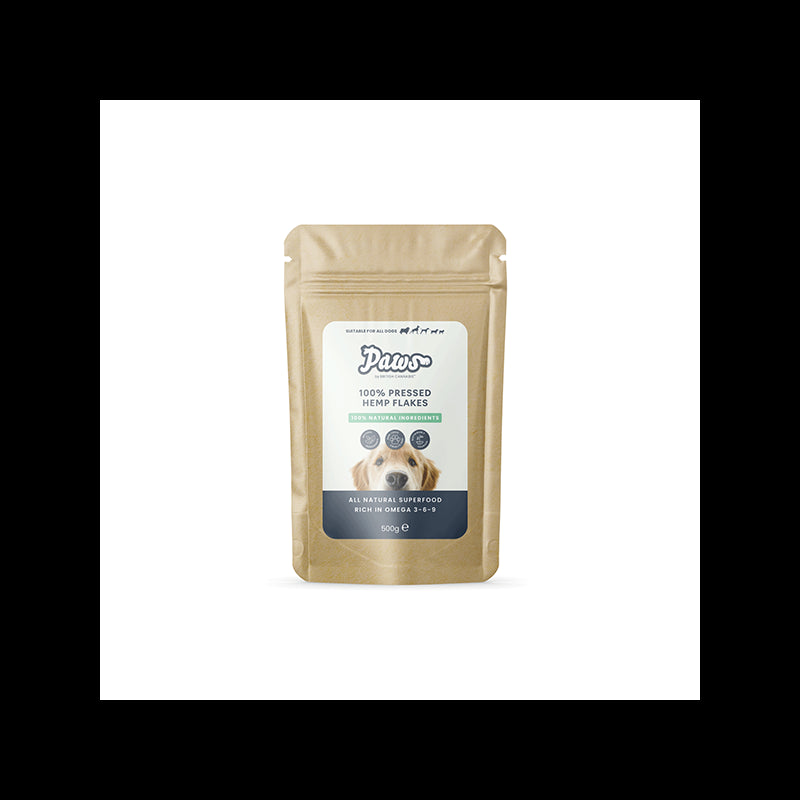 Paws 100% Pressed Hemp Flakes - 500g