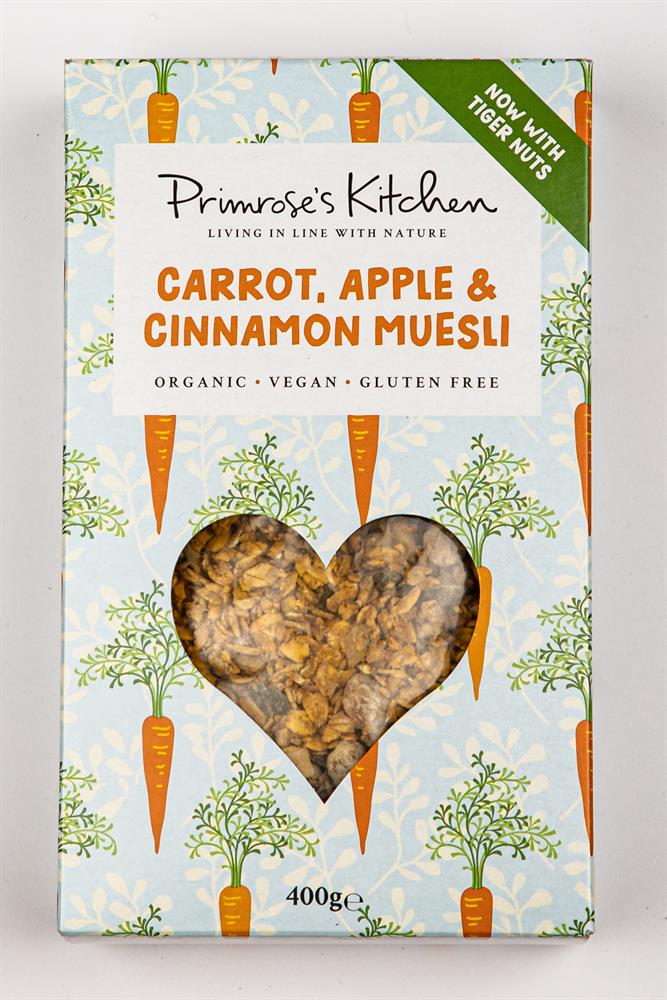 Carrot Apple and Cinnamon Muesli 400g