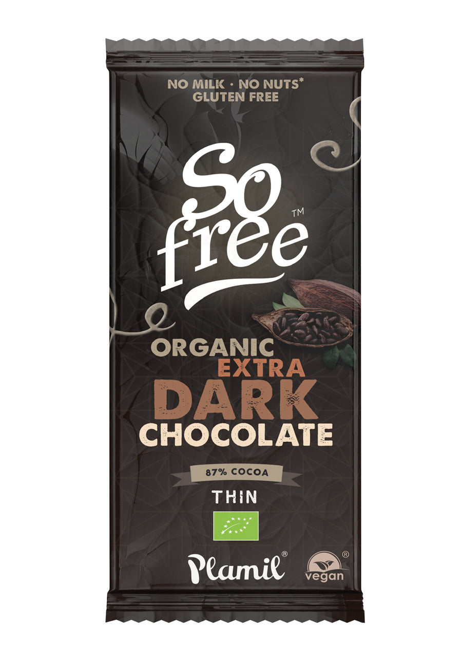 So Free Extra Dark Chocolate 80g