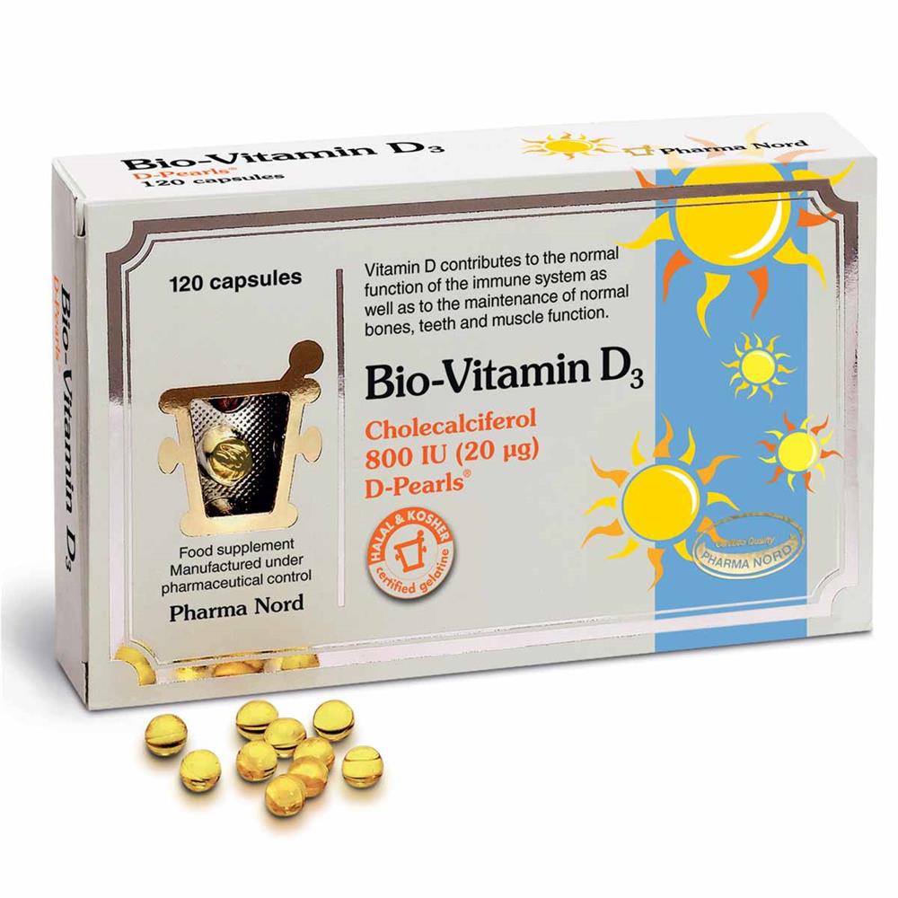 Bio-Vitamin D3 (Cholecalciferol) - 20mcg - 800IU -