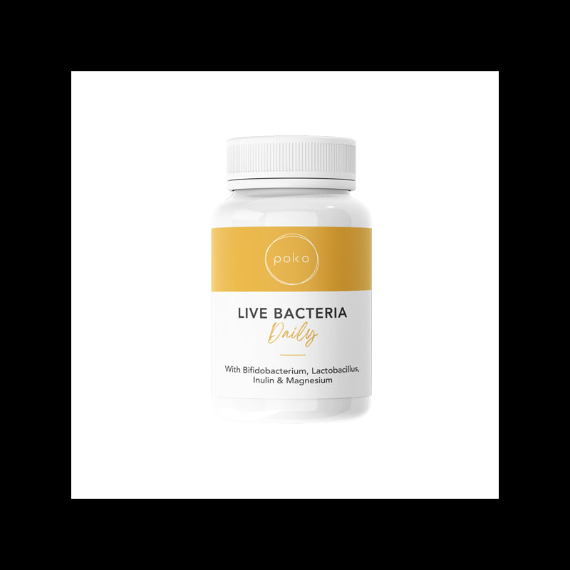 Poko Live Bacteria Daily Supplement Capsules - 60 Caps