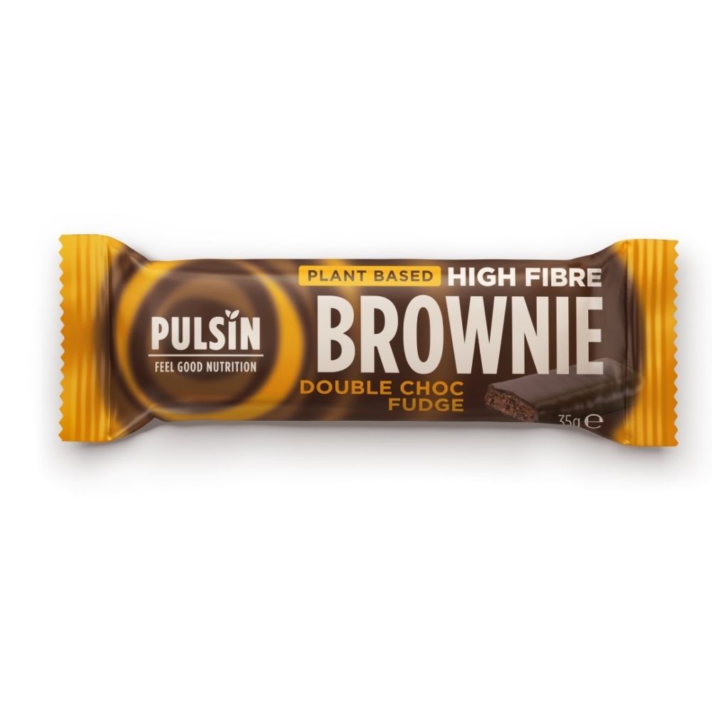 Enrobed High Fibre Brownie - Choc Fudge Flavour