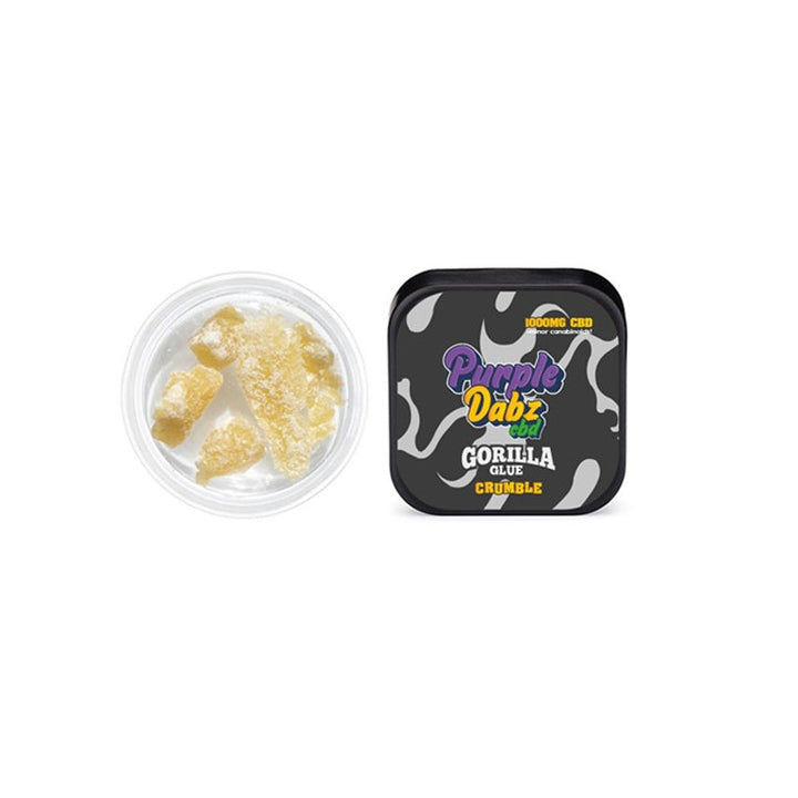 Purple Dabz by Purple Dank 1000mg CBD Crumble - Gorilla Glue (BUY 1 GET 1 FREE)