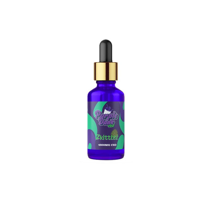 Purple Dank CBD 4800mg Terpene Flavoured Full-Spectrum CBD Oil 30ml (BUY 1 GET 1 FREE)