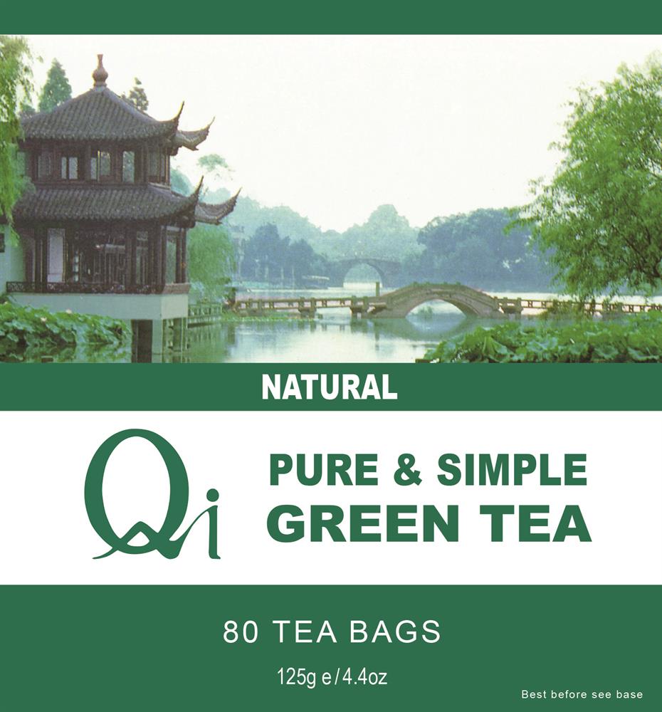 Green Tea Pure and Simple 80 Tea bags / 125g