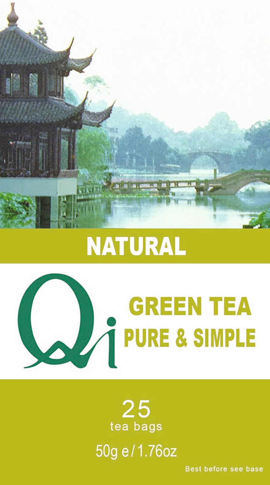 Green Tea Pure and Simple 50g 25 Tea bags