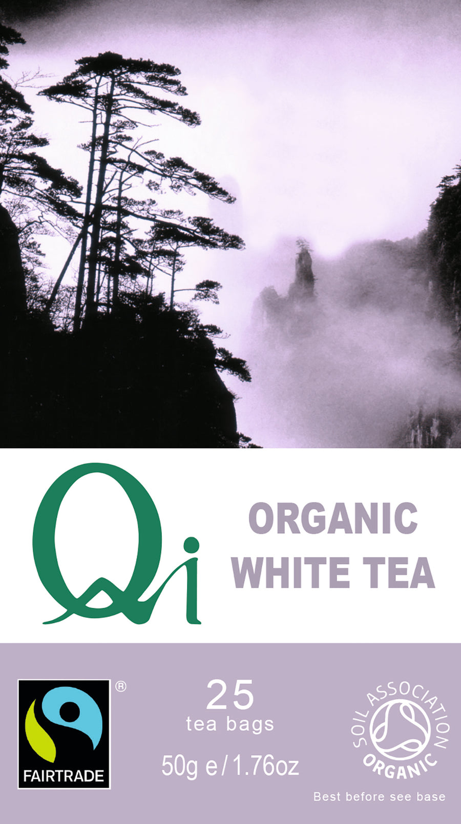 Organic Fair Trade White Tea 50g / 25 Tea bags