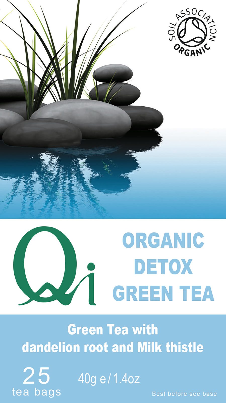 Organic Detox Green Tea 40g/25 Tea bags