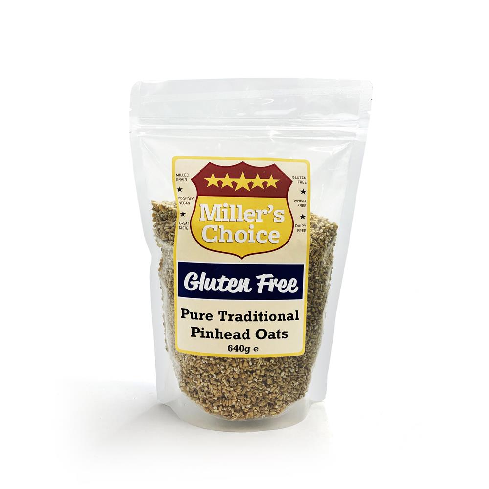 Gluten Free Traditional Pinhead Oats 640g