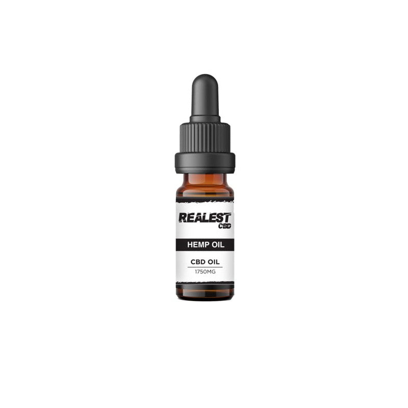 Realest CBD 1750mg Broad Spectrum CBD 10ml Hemp Oil (BUY 1 GET 1 FREE)